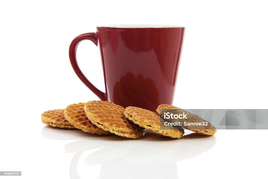 Café y las cookies - Foto de stock de Alimento libre de derechos