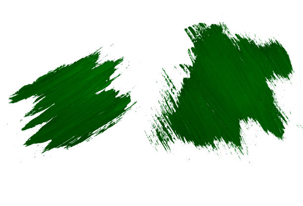 istock Ink paintbrush stroke isolated on white background. 1426054709
