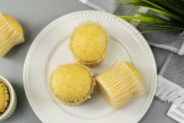 istock Steamed sponge milk muffins 1426055709