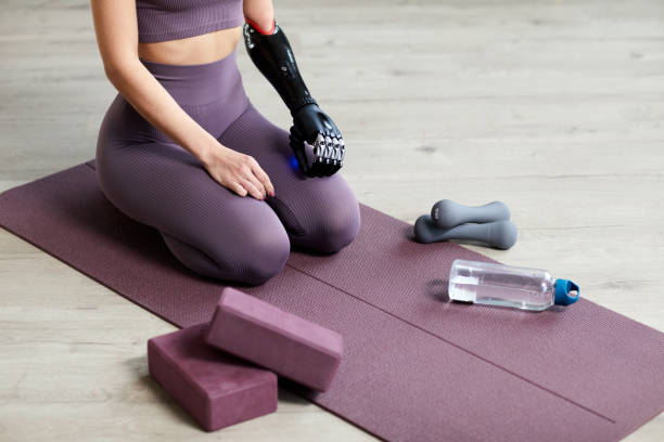 istock Young woman exercising with dumbbells 1426056979