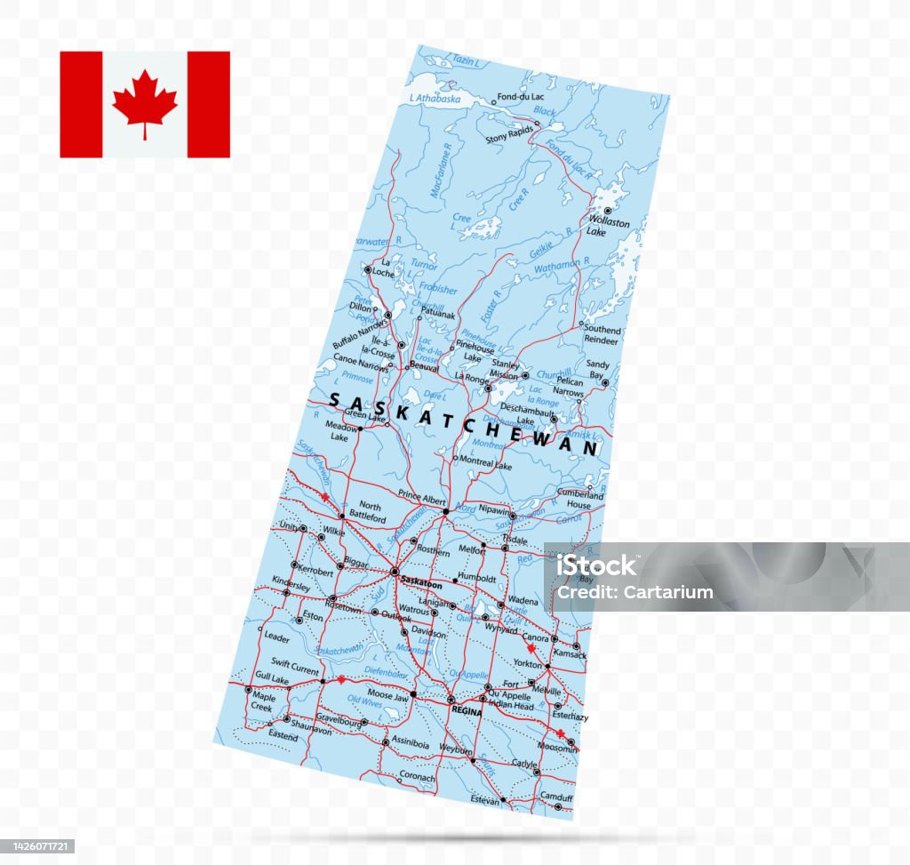 Sask Map Saskatchewan Map Stock Illustration - Download Image Now - Saskatchewan ...