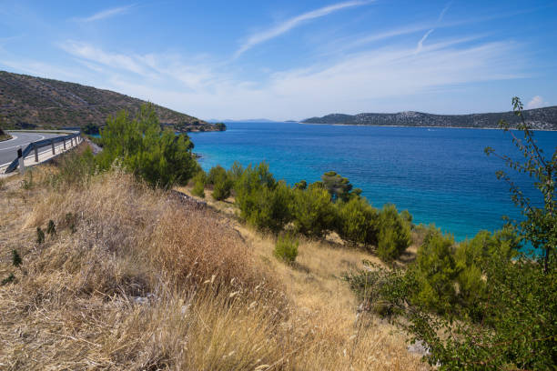 Beach of Adriatic sea, Croatia