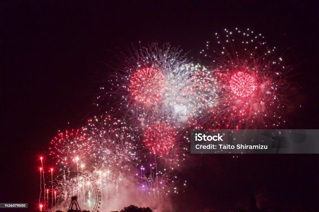 firework Color Image Stock Photo