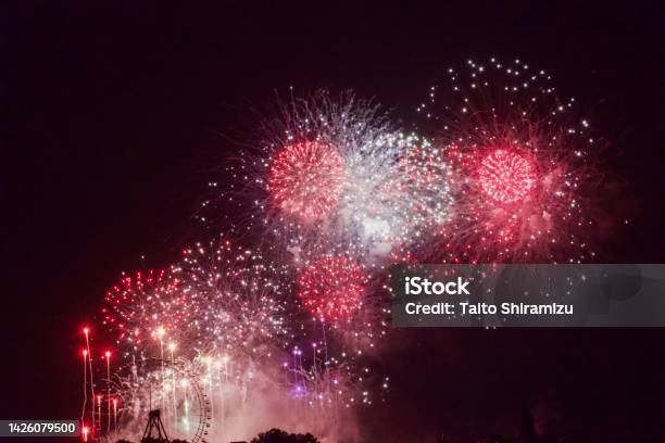 Firework Stock Photo - Download Image Now - Color Image, Firework - Explosive Material, Firework Display