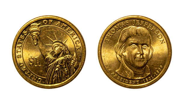 istock Thomas Jefferson Presidential $1 Coin 1426087031