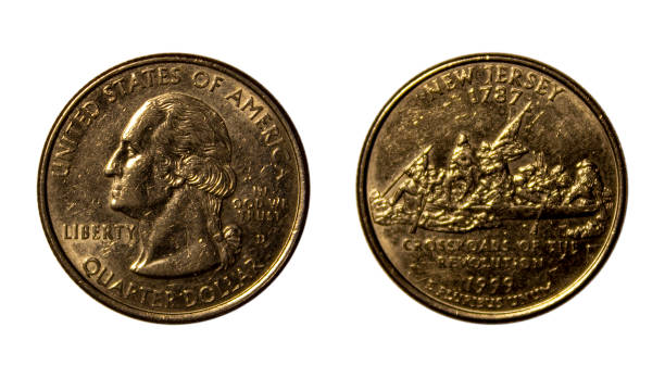 istock USA ¼ dollar coin. 1999 1426087421