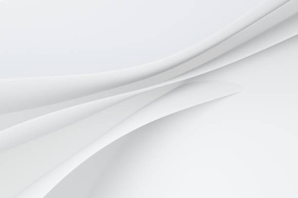 istock Abstract white Architecture Background. 3d render. Modern Geometric Wallpaper. Futuristic Technology Design 1426089102