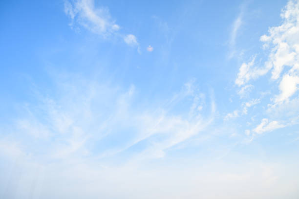 青い空の背景, 自然の風景 - からっぽ ストックフォトと画像