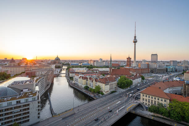 istock The center of Berlin at sunset 1426104483