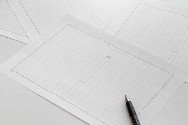 istock Japanese writing papers on the desk 1426116236