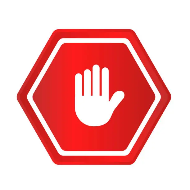Vector illustration of Road sign. Warning sign Vectors & Illustrations. Danger sign, warning sign, attention sign.