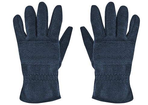 gloves isolated on white background
