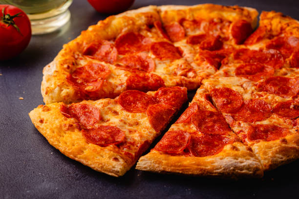 istock Hot homemade Pepperoni pizza 1426124600