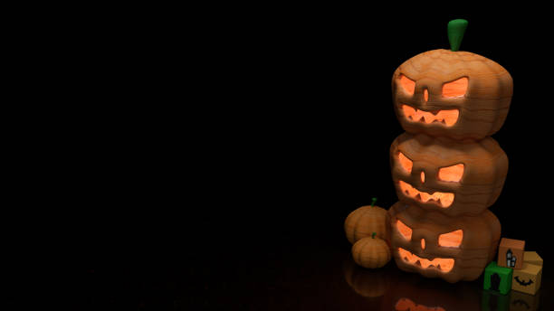 istock The halloween pumpkin for holiday concept 3d rendering 1426126611