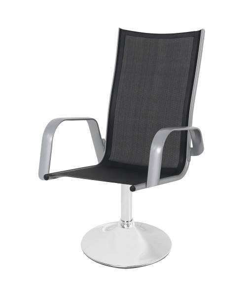 istock Black leather office chair 1426129386