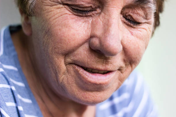 istock Senior woman wearing smile 1426155660