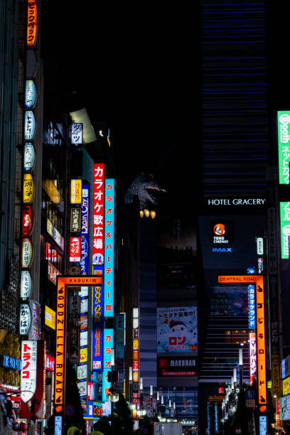 istock Streets of Tokyo at night 1426156307