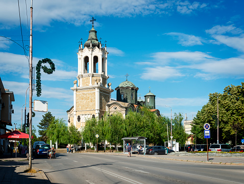 Svishtov, Bulgaria - June 9, 2022: The orthodox church \