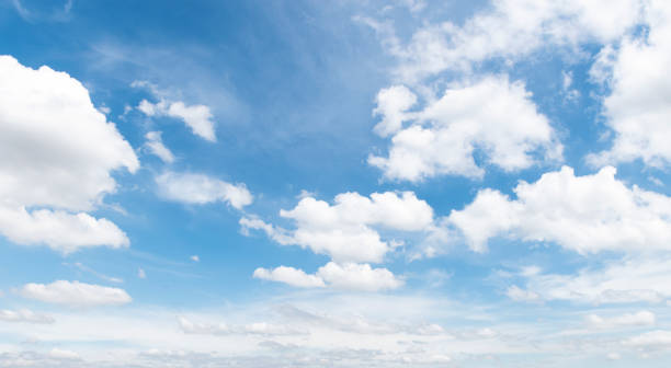blue sky with cloud background - 1474 imagens e fotografias de stock