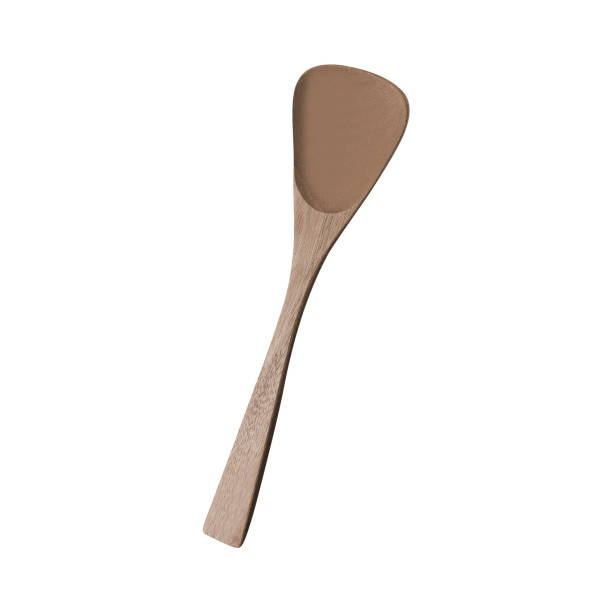 istock Kitchen wooden spatula isolated 1426169354