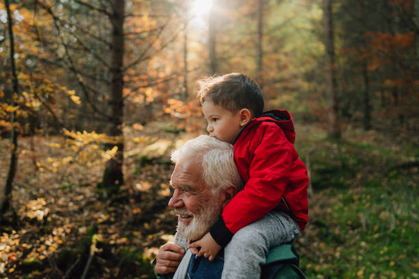 Taking my grandson on a hike