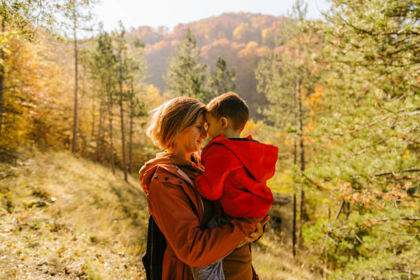 istock In the forest with my mom 1426182434