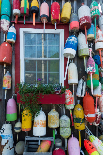 istock Window with Lobster Buoys 1426189322
