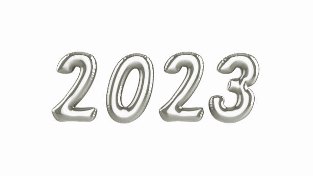 istock Happy new year 2023 balloon background 1426192807