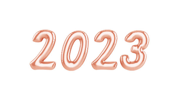 istock Happy new year 2023 balloon background 1426192819