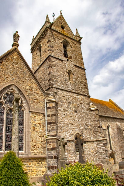 istock Biville. St. Peter's Church. Handle. Normandy 1426205896