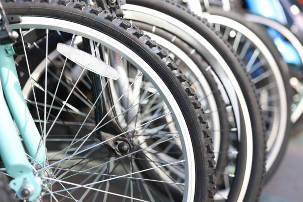 istock Bicycle shop and rows of new bikes 1426206474