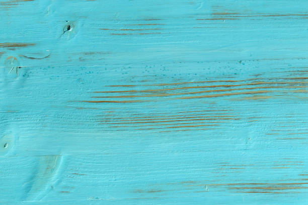 istock Old grunge wood plank texture background. Vintage blue wooden board. Space for work 1426214751