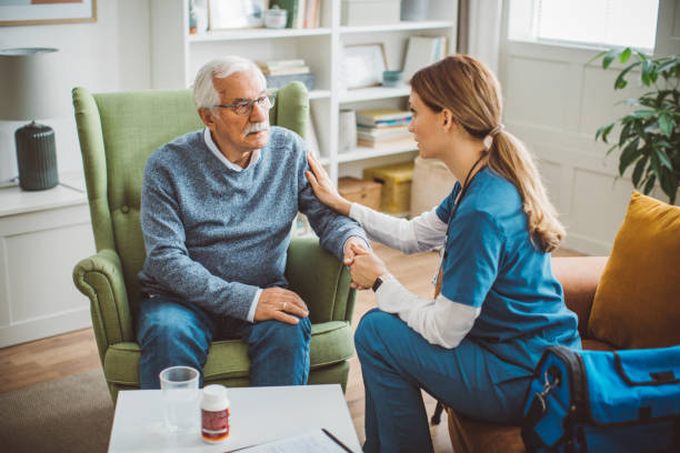 istock Home care for old people 1426222228
