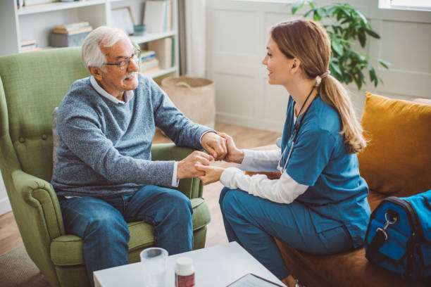 istock Home care for old people 1426222230