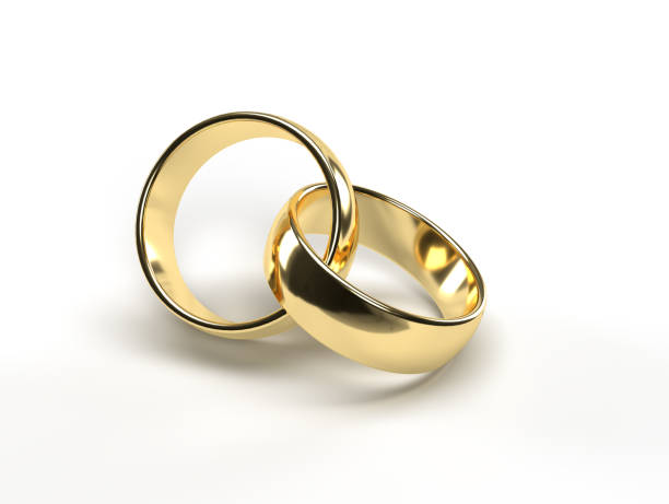 istock A pair of golden wedding rings. 1426222509