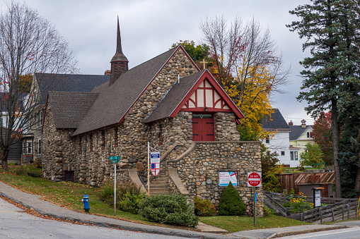 Episcopal Church in Rumford, Maine, USA