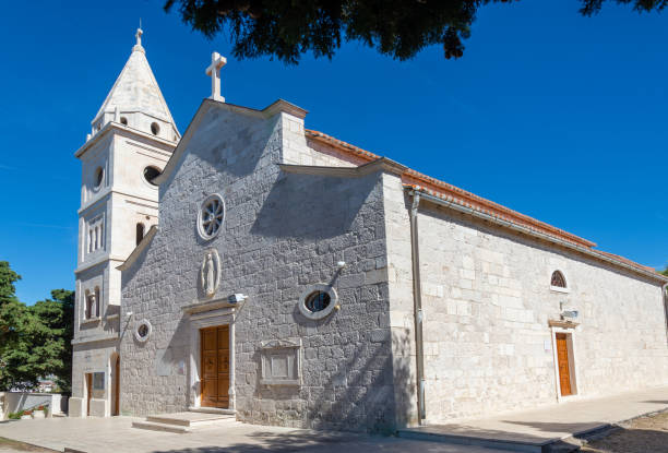 istock Church in Primosten, Croatia. 1426225217