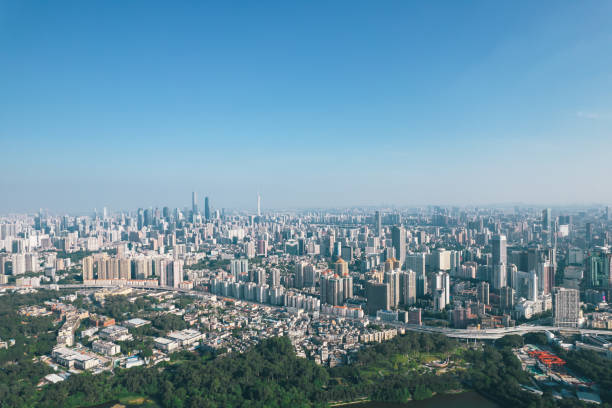 istock Aerial view of skyline 1426237031
