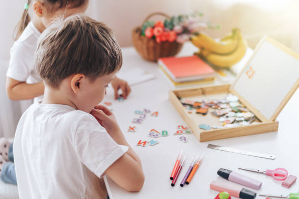 istock Children play educational games at school 1426240033