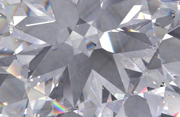 istock Seamless diamond pattern - illustration of crystallic background 1426247981