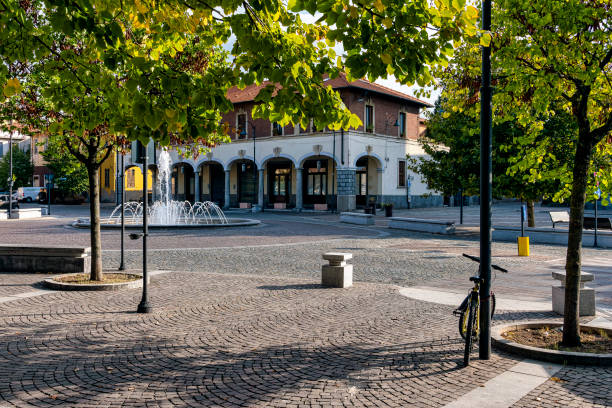 istock square with fountain in a little town 1426248154
