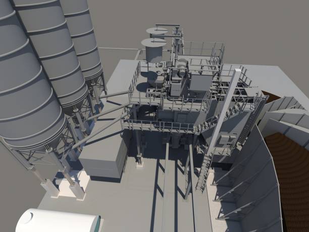 istock 3D illustration of building project 1426253035