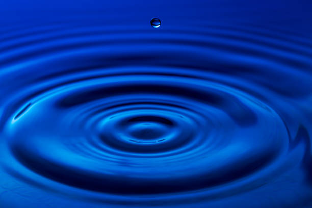 istock Macro water drop,Blue splash water droplets round water droplets in glass drops, splashes, sprays, abstract shapes out of water 1426253105