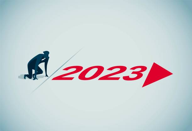 ilustraciones, imágenes clip art, dibujos animados e iconos de stock de en la línea de salida en 2023 - businessman starting block business sport