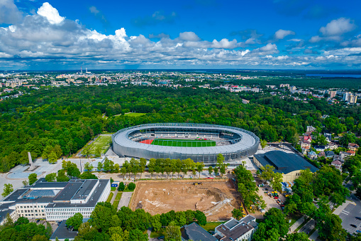 The ANZ Stadium takes on its current name due to naming rights. It was formerly known as Stadium Australia and Telstra Stadium.