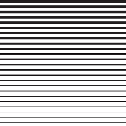 Horizontal Line Vector On A White Background Vector Illustration Stock ...