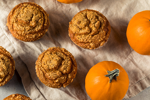 Homemade Pumpkin Spice Muffins to Eat for Breakfast