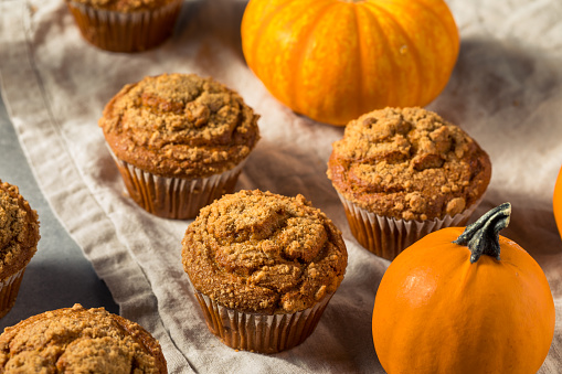 Homemade Pumpkin Spice Muffins to Eat for Breakfast