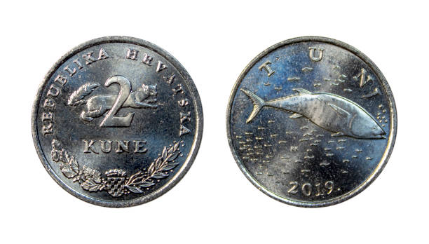 istock Two Croatian kuna coin 1426277389