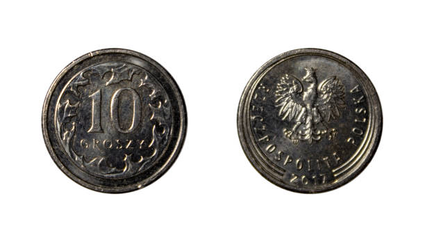 istock Ten Poland Groschen coin 1426278146